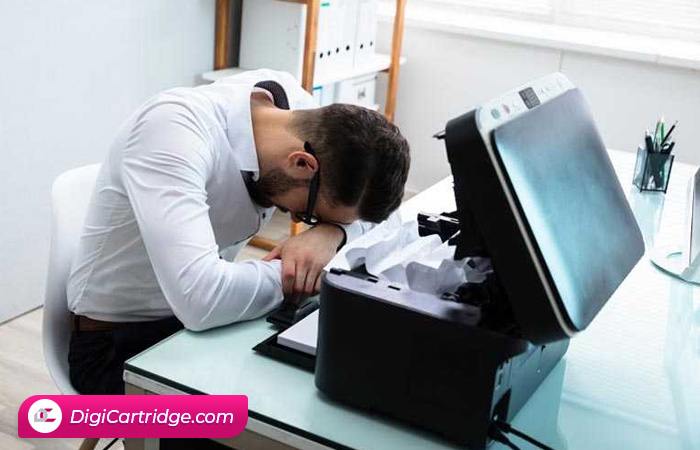 رفع مشکل گیر کردن کاغذ