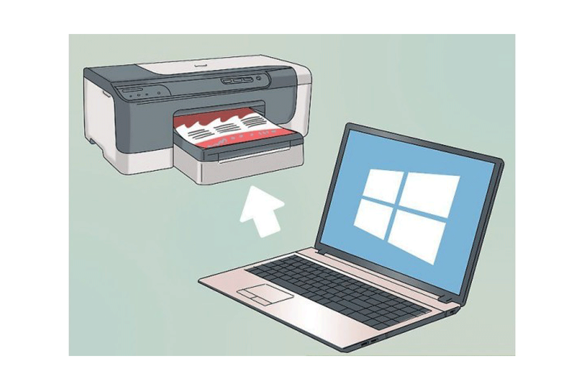 تنظیم لپ تاپ برای چاپ به صورت وایرلس