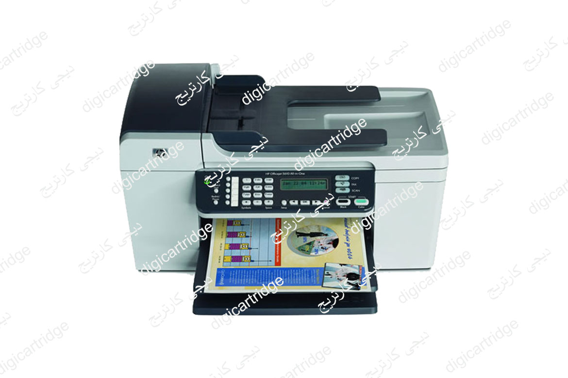 پرینتر چندکاره جوهر افشان hp 5610