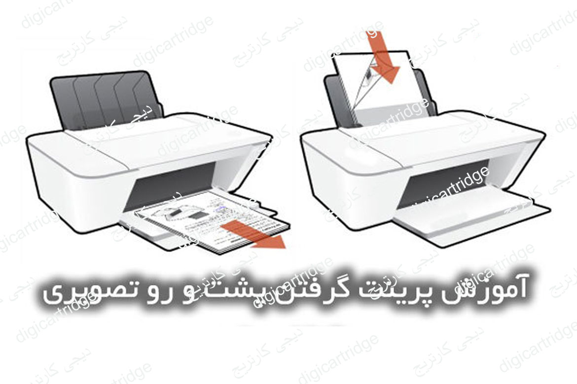 چگونه می‌توان با پرینتر معمولی ، پرینت پشت و رو گرفت؟