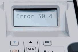 خطای Error FUSER 50.1 در پرینتر HP