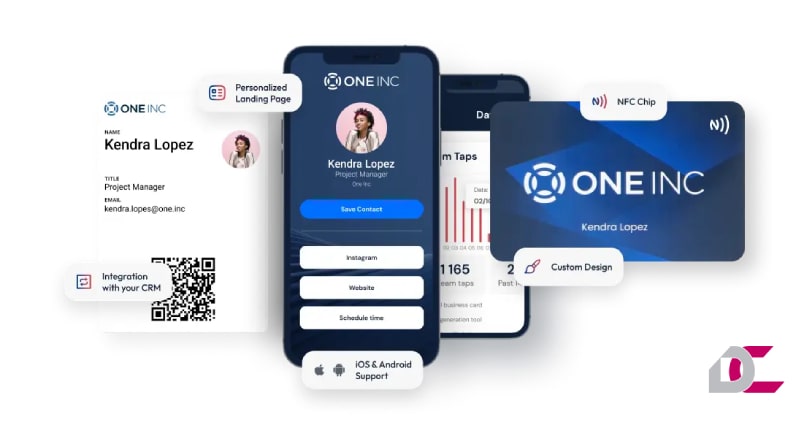 کارت ویزیت دیجیتال: دروازه ورود به شبکه سازی مدرن و پایدار