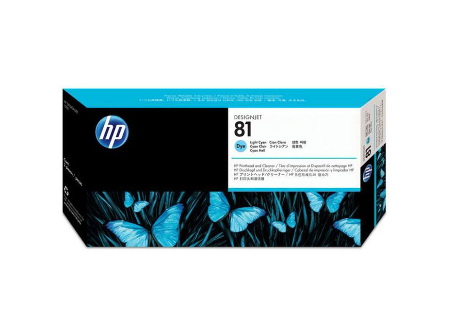 هد پلاتر آبی روشن اچ پی 81 HP