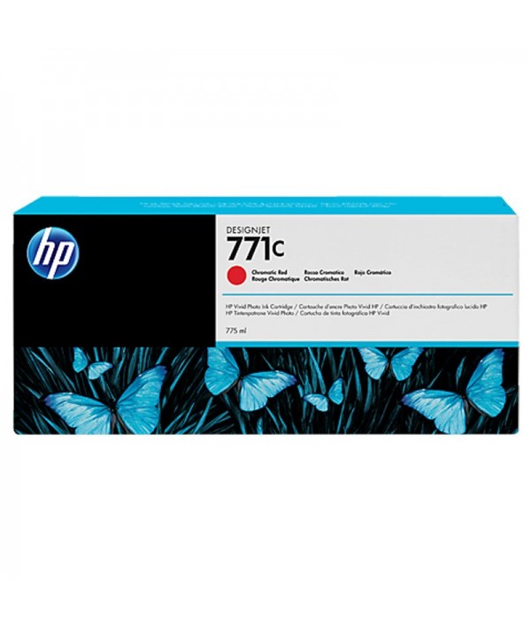 کارتریج پلاتر قرمز کروماتیک اچ پی 771 HP