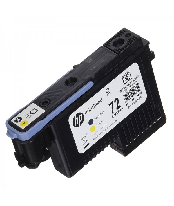 هد رفرش پلاترمشکی و زرد اچ پی HP 72