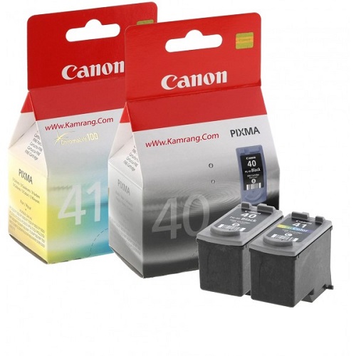 بسته دوتایی کارتریج کانن PG-40 و Canon CL-41