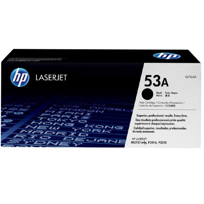کارتریج تونر لیزری مشکی اچ پی HP 53A