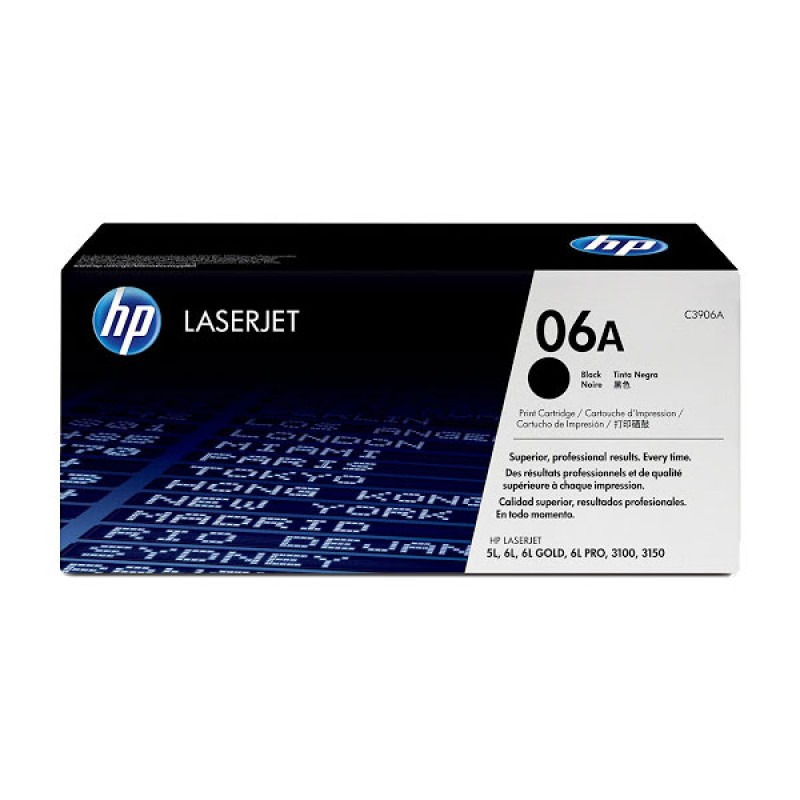 کارتریج تونر لیزری مشکی اچ پی HP 06A