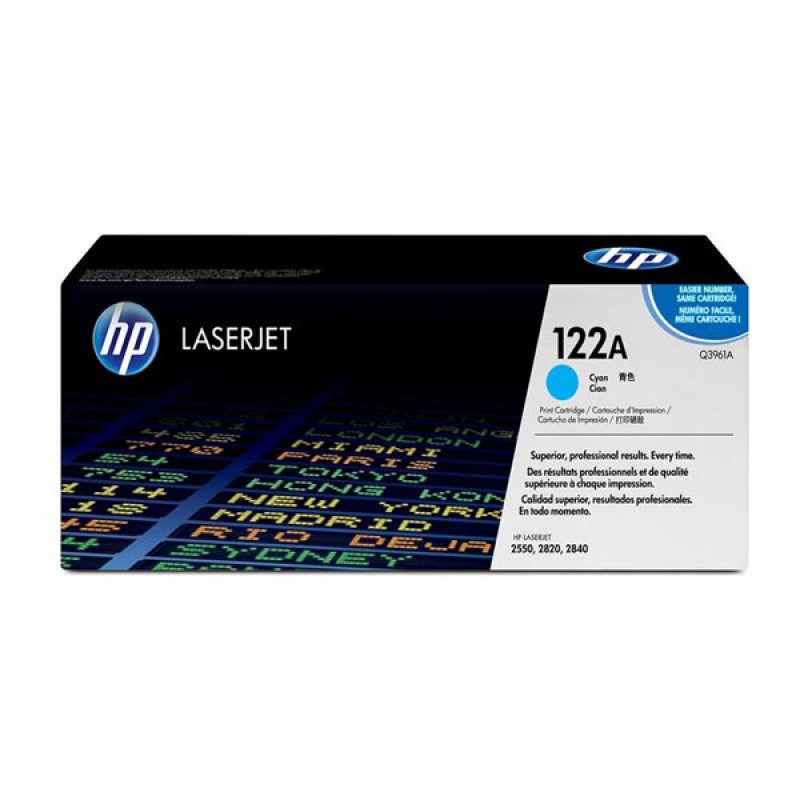 کارتریج تونر لیزری  آبی اچ پی  HP 122A