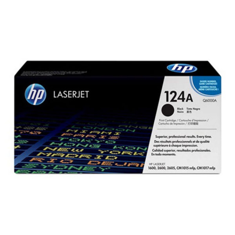 کارتریج تونر لیزری  مشکی  اچ پی  HP 124A