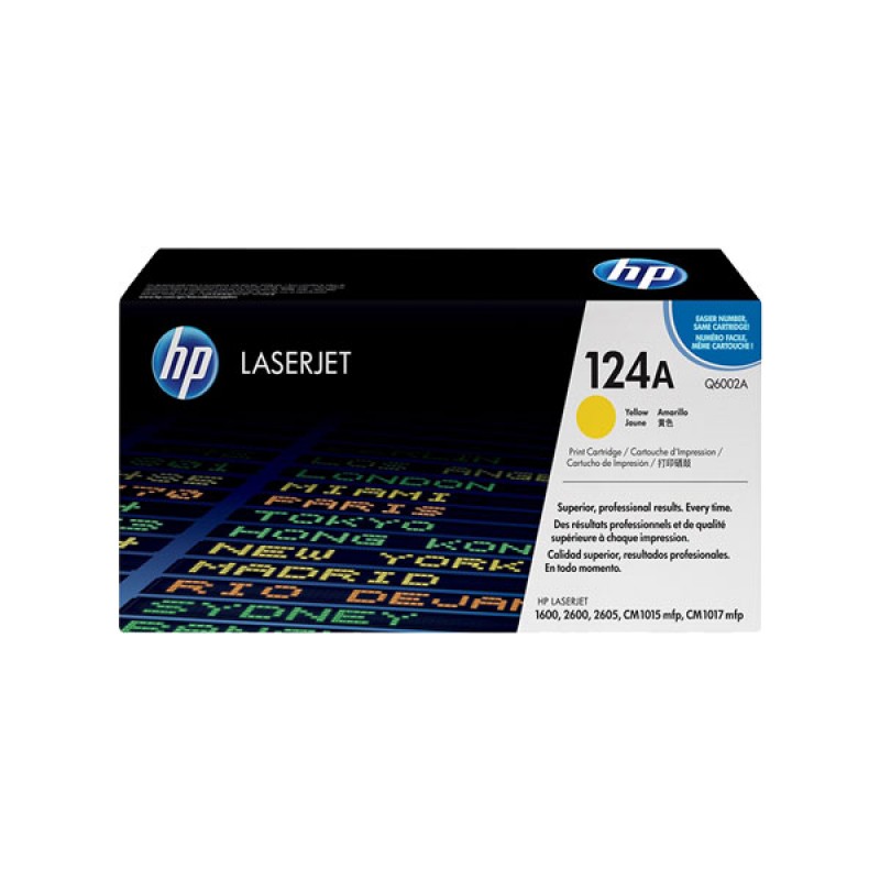 ست 4 رنگ کارتریج تونر لیزر رنگی  HP 124A