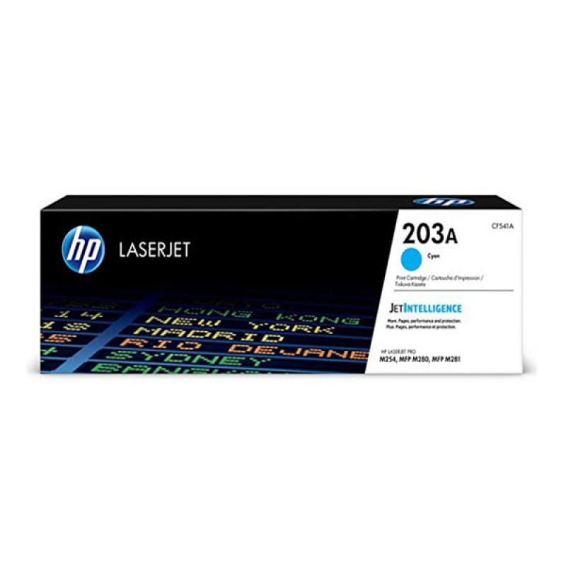 کارتریج تونر لیزری  آبی  اچ پی  HP 203A