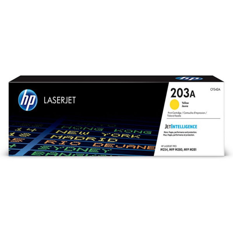 ست 4 رنگ کارتریج تونر لیزر رنگی  HP 203A