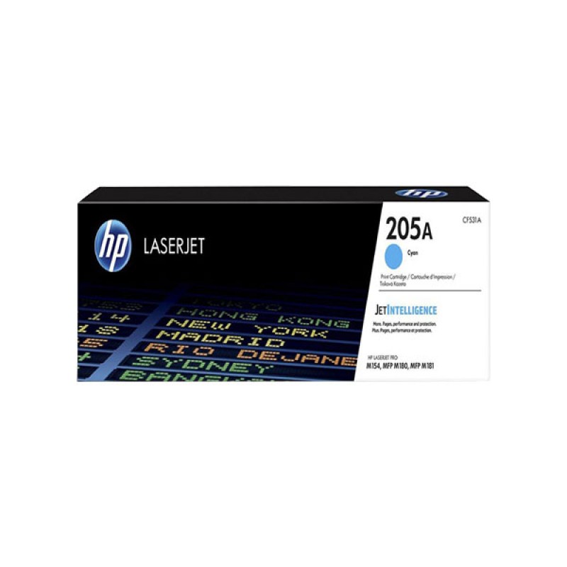 کارتریج تونر لیزری  آبی  اچ پی  HP 205A