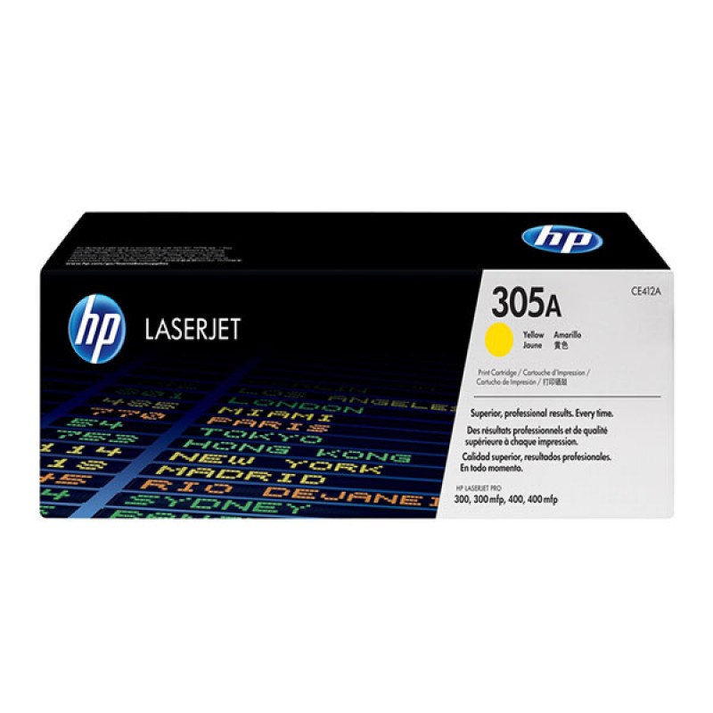 کارتریج تونر لیزری  زرد اچ پی  HP 305A