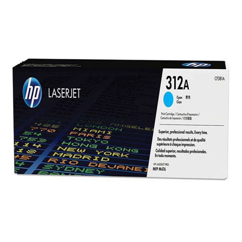 کارتریج تونر لیزری  آبی  اچ پی  HP 312A