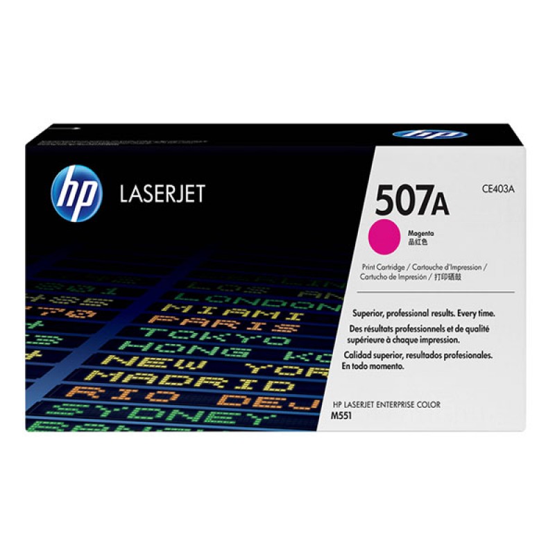 ست 4 رنگ کارتریج تونر لیزر رنگی  HP 507A