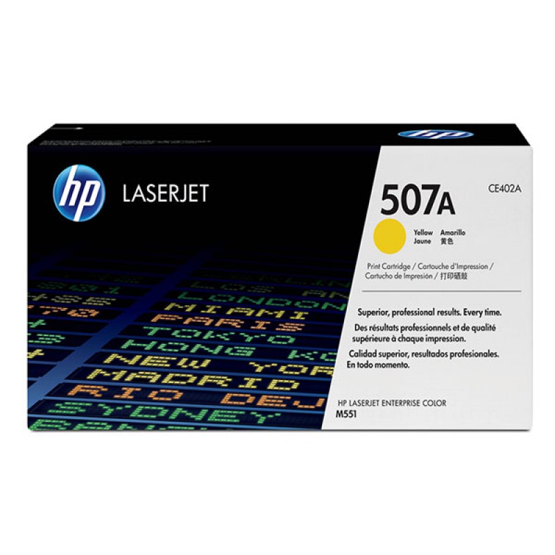 ست 4 رنگ کارتریج تونر لیزر رنگی  HP 507A