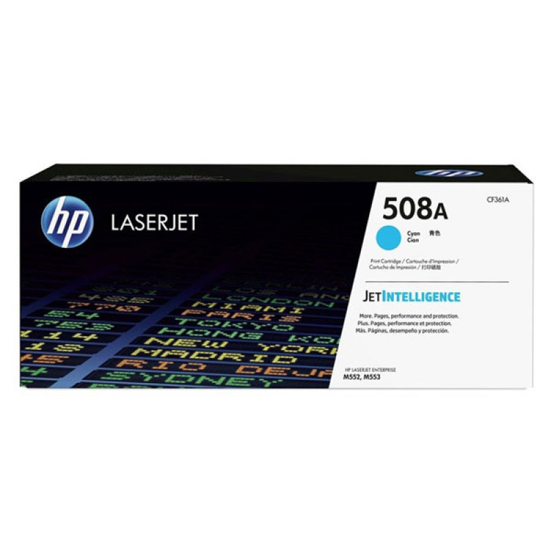 ست 4 رنگ کارتریج تونر لیزر رنگی  HP 508A