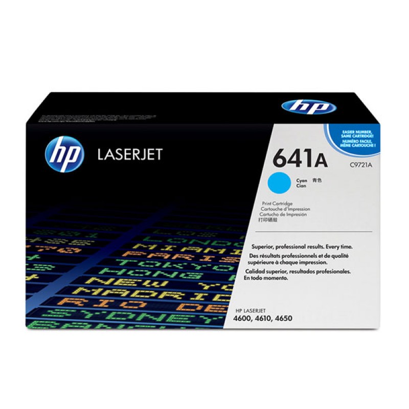 کارتریج تونر لیزری  آبی  اچ پی  HP 641A