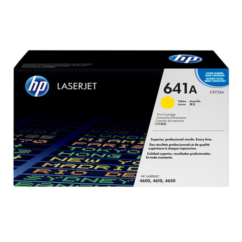 کارتریج تونر لیزری  زرد اچ پی  HP 641A