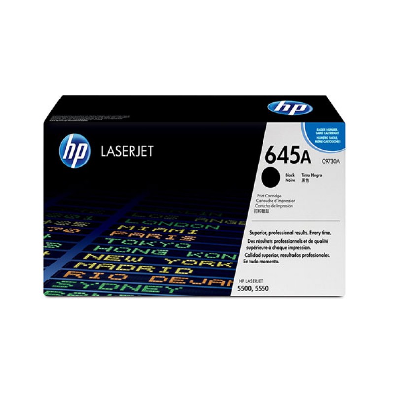 ست 4 رنگ کارتریج تونر لیزر رنگی  HP 645A