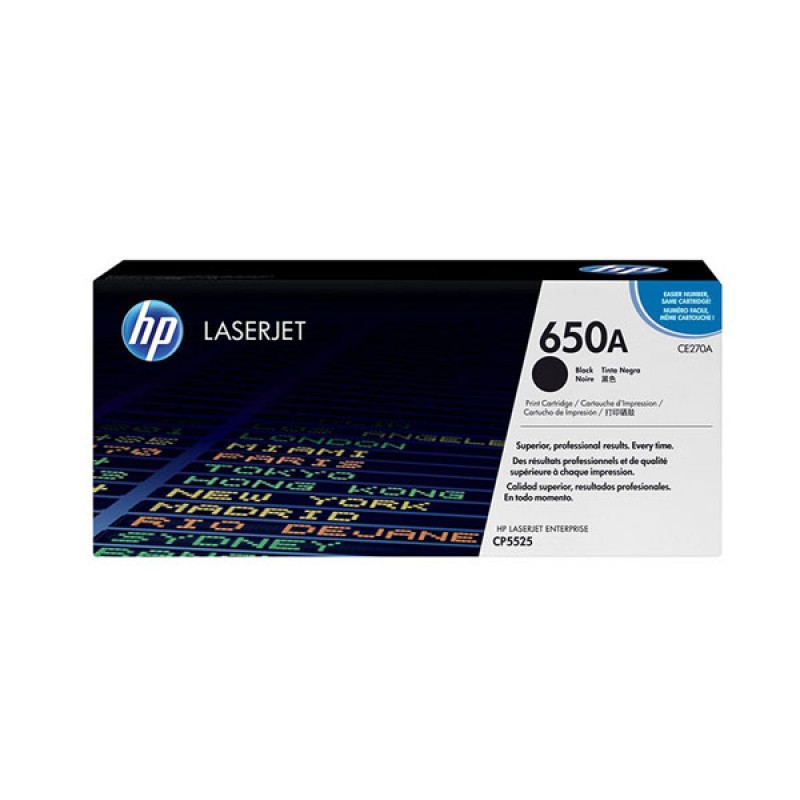 کارتریج تونر لیزری  مشکی  اچ پی  HP 650A