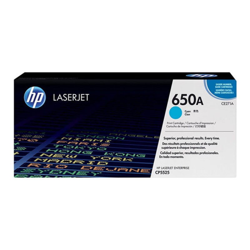 ست 4 رنگ کارتریج تونر لیزر رنگی  HP 650A