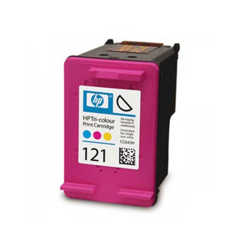 کارتریج جوهرافشان  رنگی  اچ پی HP 121