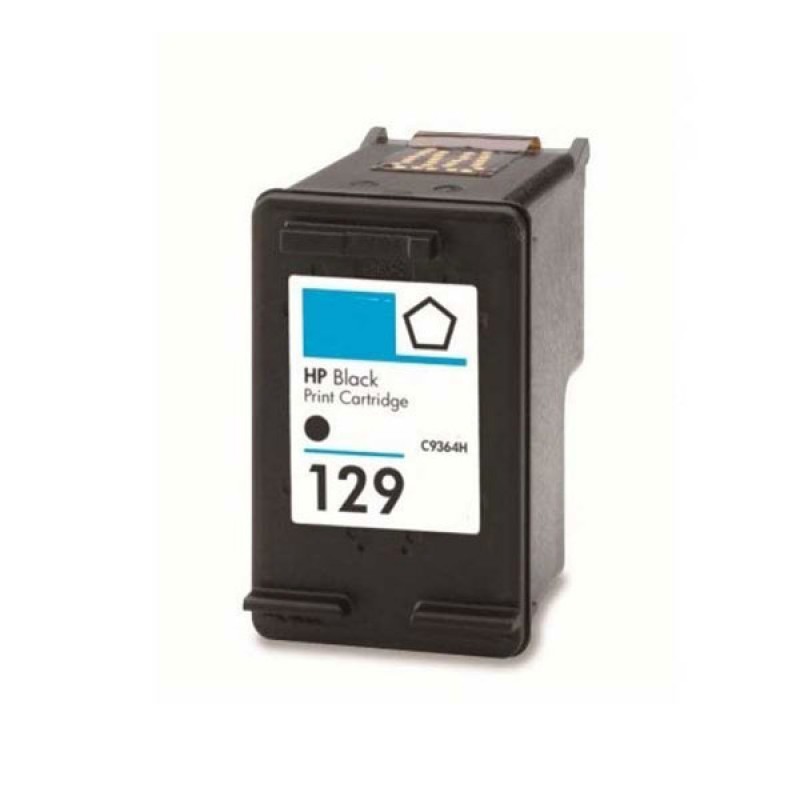 کارتریج 129 اچ پی مشکی اصلی، طرح فابریک