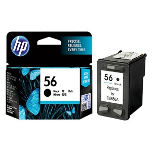کارتریج hp 56  مشکی اورجینال و طرح