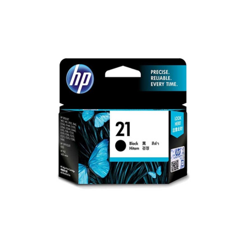 کارتریج جوهرافشان  مشکی  اچ پی HP 21
