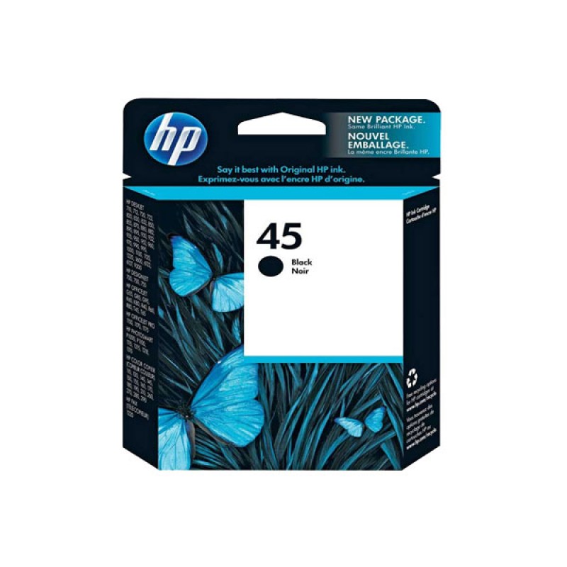 کارتریج 45 اچ پی مشکی جوهرافشان HP 45 51645AA