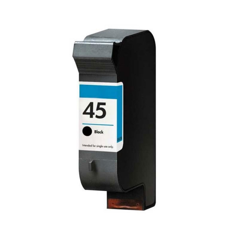 کارتریج 45 اچ پی مشکی اصلی ، طرح فابریک