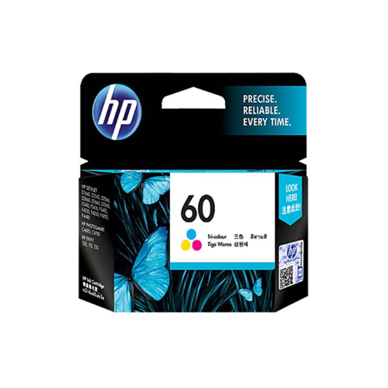 کارتریج جوهرافشان  رنگی اچ پی HP 60