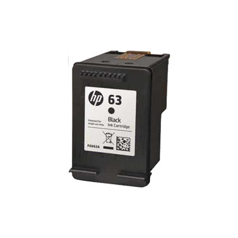 کارتریج جوهرافشان  مشکی  اچ پی HP 63