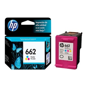 کارتریج جوهرافشان  رنگی اچ پی HP 662