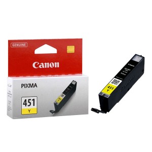 کارتریج جوهرافشان زرد کانن Canon CLI 451