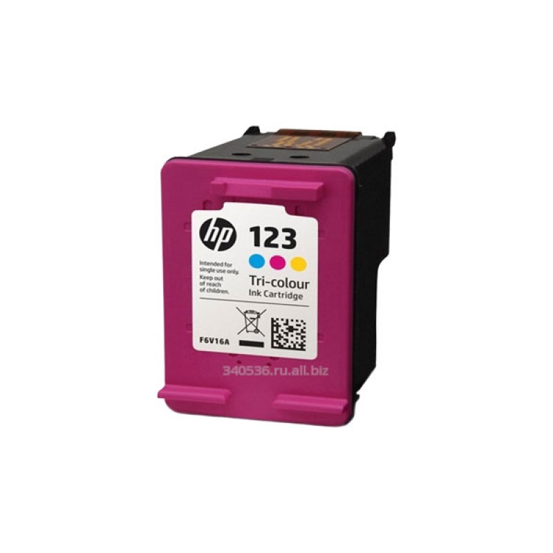 کارتریج hp 123 رنگی اورجینال