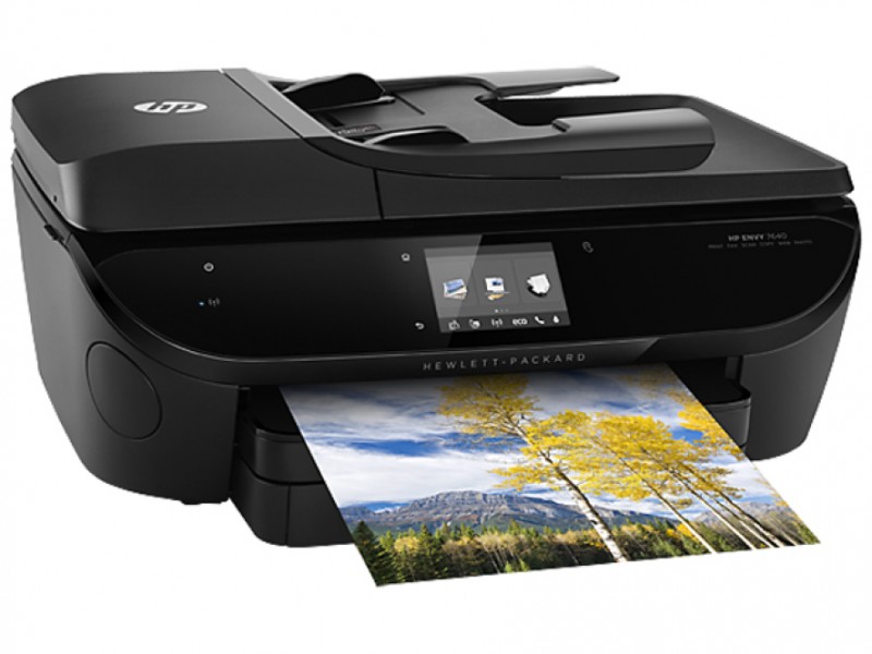 پرینترجوهر افشان چندکاره رنگی اچ پی HP 7640