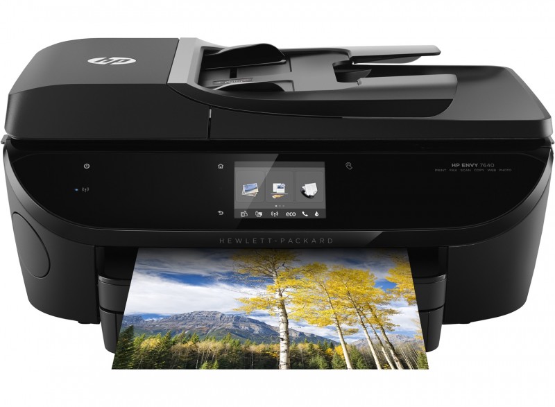 پرینترجوهر افشان چندکاره رنگی اچ پی HP 7640