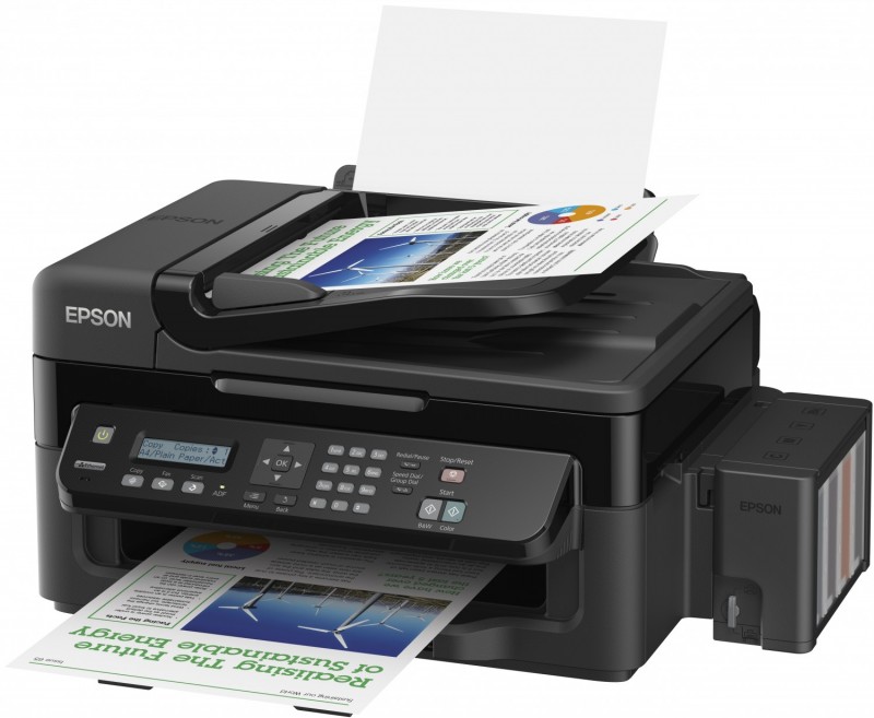 پرینتر چندکاره‌ جوهرافشان رنگی اپسون مدل Epson L550