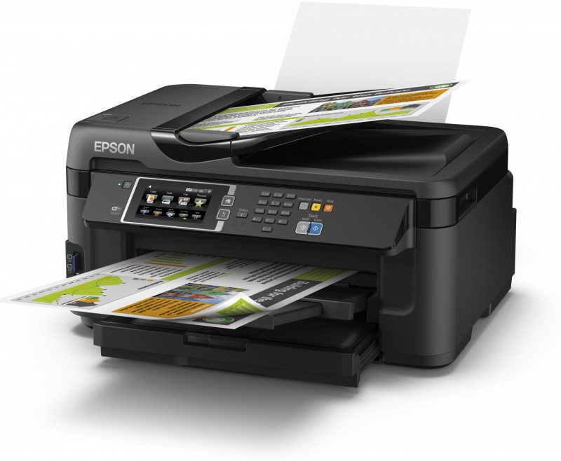پرینتر چندکاره جوهرافشان اپسون  EpsonWORKFORCE WF-7610DWF