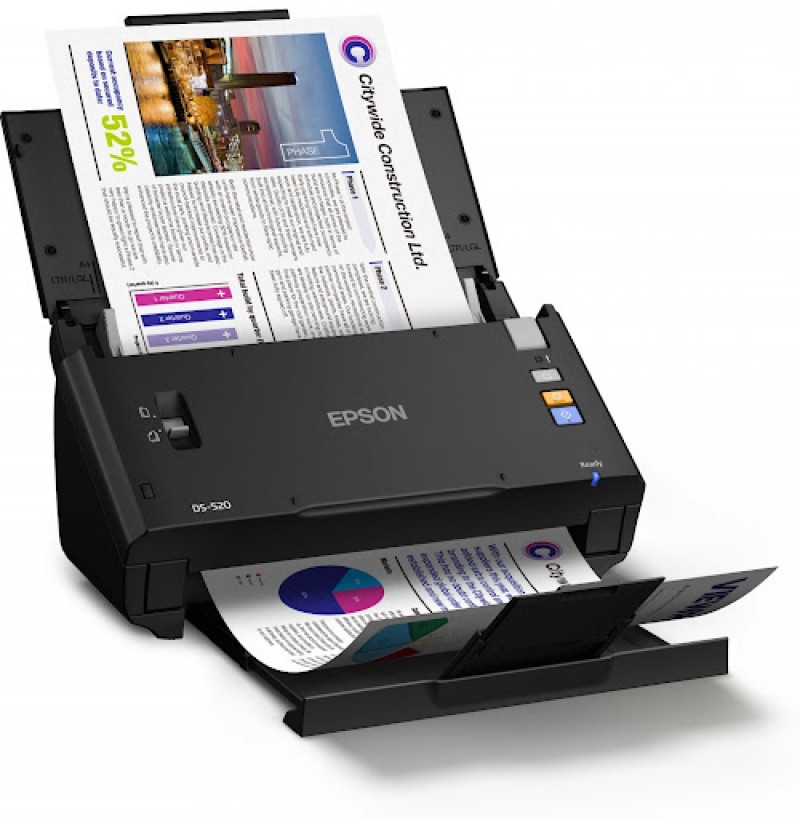 اسکنر اسناد اپسون مدل EPSON WorkForce DS-520