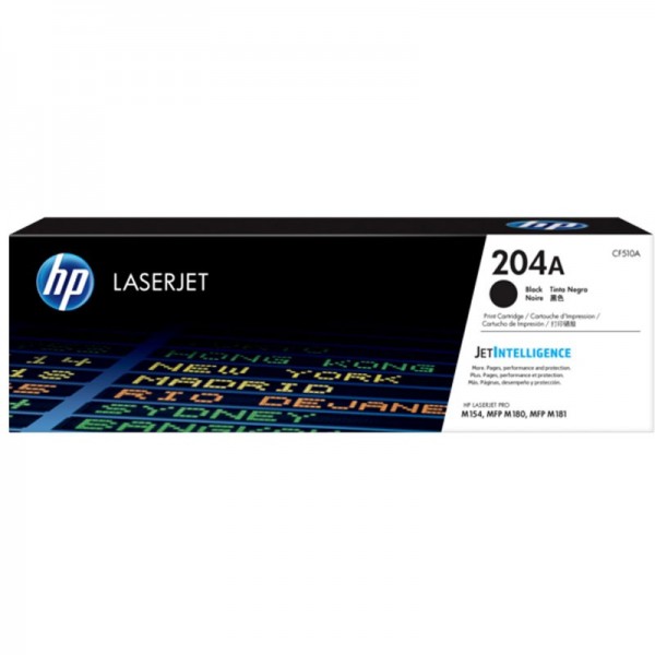 معرفی تونر کارتریج مشکی لیزری مدل HP 204A BLACK CF510A