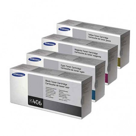 معرفی شارژ ست کامل کارتریج لیزری رنگی مدل SAMSUNG CLT-406