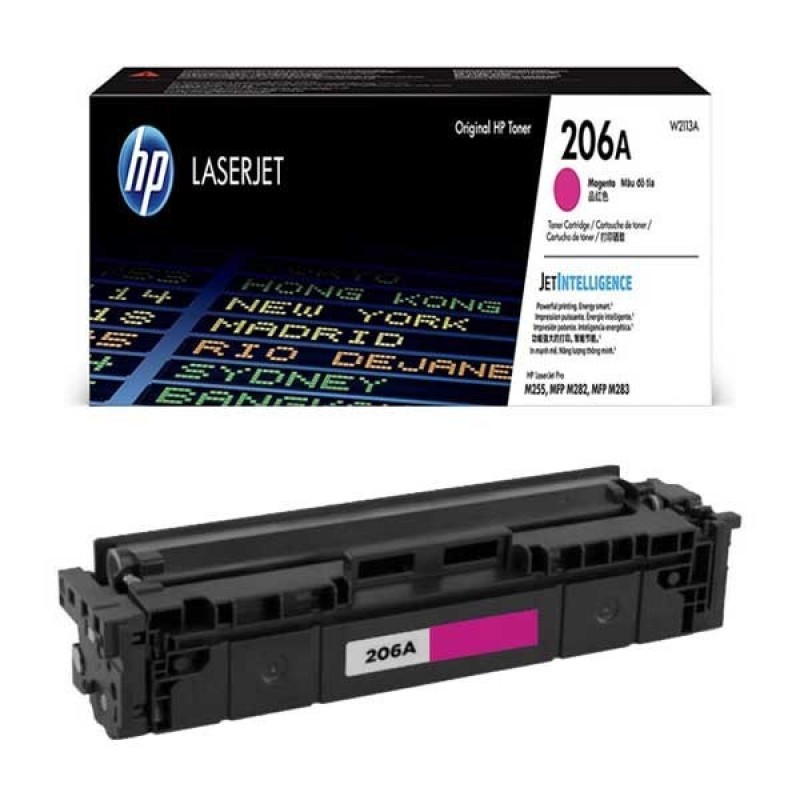 قیمت و خریدکارتریج قرمز لیزری مدل اچ پی HP 206A MAGENTA W2113A | دیجی ...