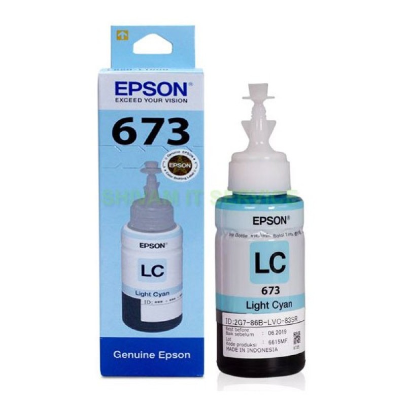 جوهر آبی روشن 673 اپسون Epson