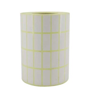 لیبل کاغذی 12x25 میلیمتری چهار ردیفه
