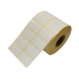 لیبل کاغذی 20x40 میلیمتری دو ردیفه